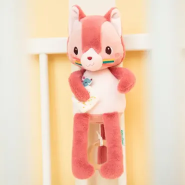 Peluche musicale phosphorescente Jeanne le chat