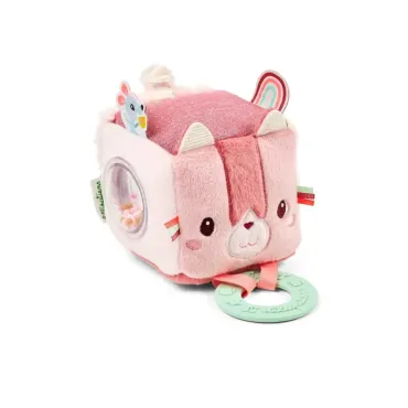 Cube d'activités bébé Jeanne le chat