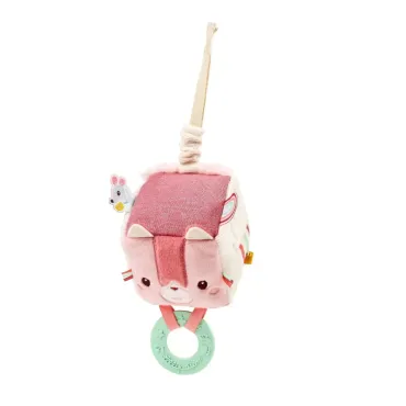 Cube d'activités bébé Jeanne le chat