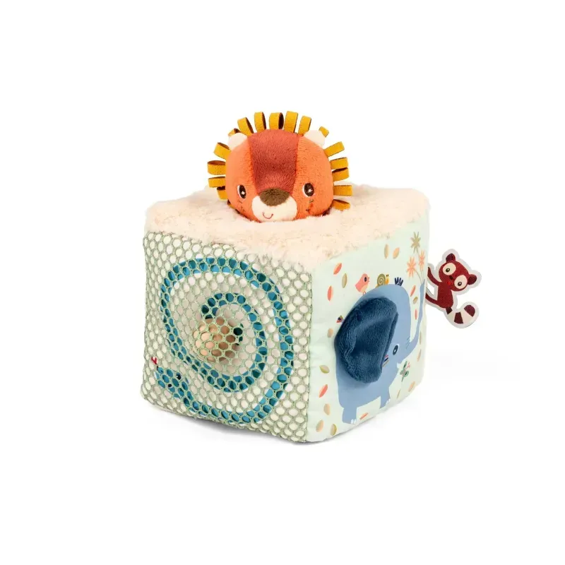 Cube d'activités sonore Jack le lion