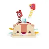 Jouet pop-up en bois Jack le lion