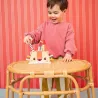 Jouet pop-up en bois Jack le lion