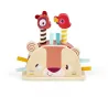 Jouet pop-up en bois Jack le lion