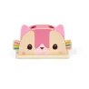Jouet pop-up en bois Jeanne le chat