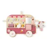 Panneau d'activités en bois Licorne