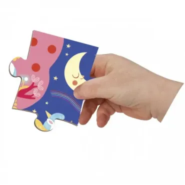 Magnéti'puzzle Licornes 24 pièces