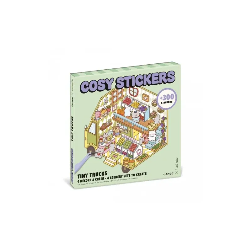 Cosy Stickers - Tiny Trucks