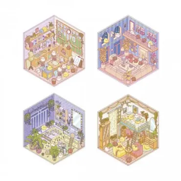 Cosy Stickers - Lovely Home