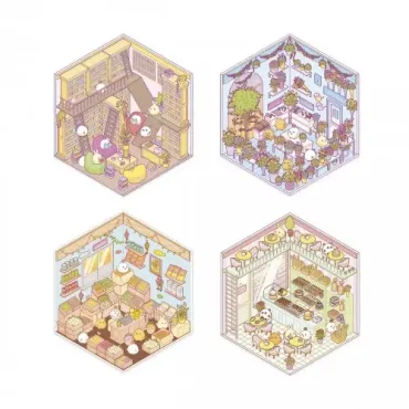 Cosy Stickers - Little Shops