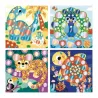 Coffret Créatif Gommettes Rondes Metal - 3 ans