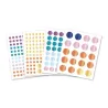 Coffret Créatif Gommettes Rondes Metal - 3 ans