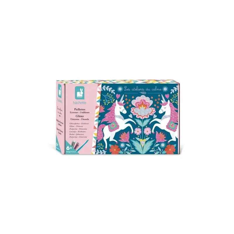 Coffret Créatif Paillettes Licornes