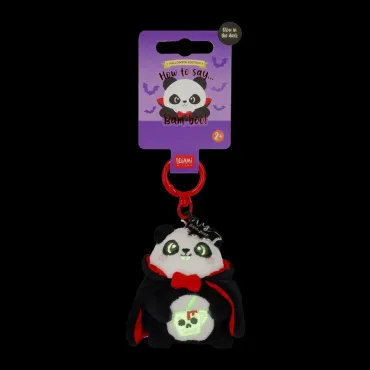 Porte-clés en Peluche panda « Bam-Boo! » Halloween