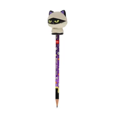 Crayon avec Anti-stress Halloween Mummy Cat « Nine Lives Later »