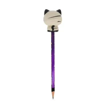 Crayon avec Anti-stress Halloween Mummy Cat « Nine Lives Later »