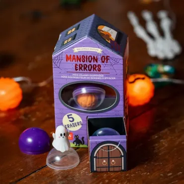Mini Distributeur de Gommes à Effacer - Mansion of Errors