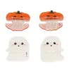 Set de 4 Mini Barrettes à Cheveux d'Halloween