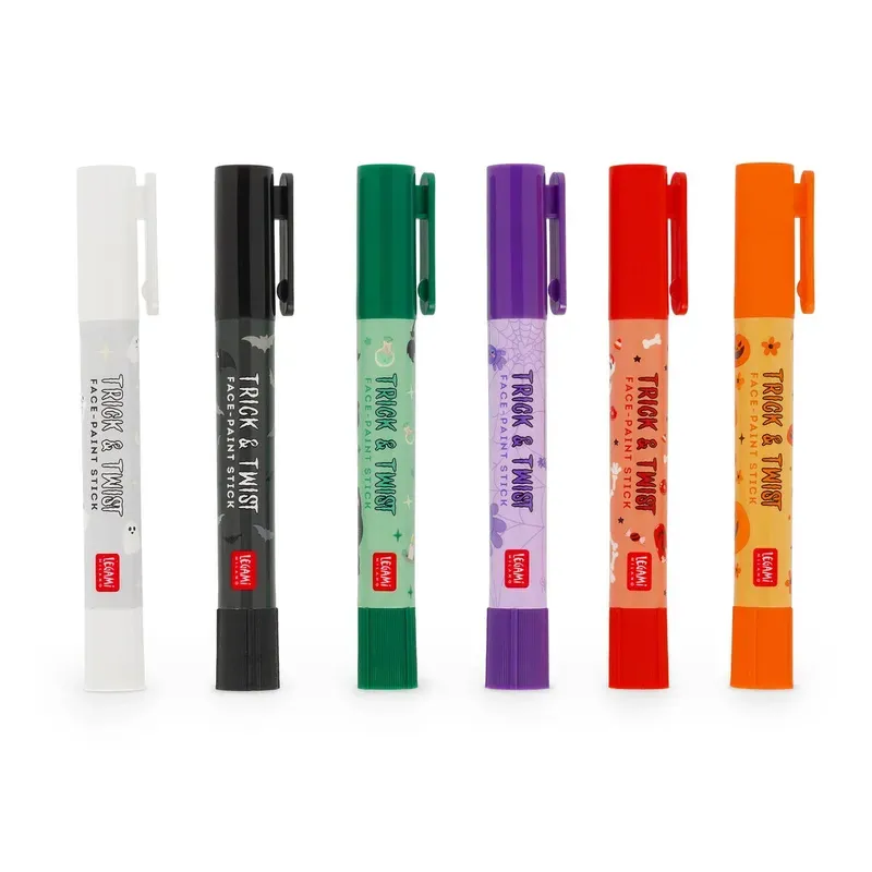 Set de 6 Crayons de Maquillage pour le Visage en Bâtonnets - Trick & Twist
