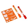 Set de 6 Crayons de Maquillage pour le Visage en Bâtonnets - Trick & Twist