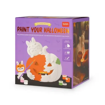 Kit Décoration Bougeoir d'Halloween - Paint Your Halloween