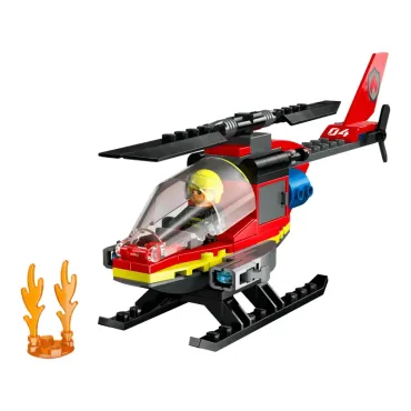 L’hélicoptère de secours...