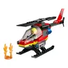 L’hélicoptère de secours des pompiers - Lego Coty