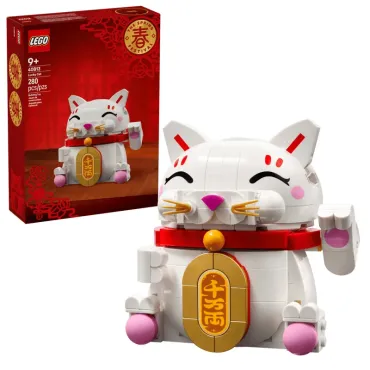 Le chat porte-bonheur