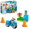 La moto de police bleue - Duplo