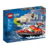 Le bateau de sauvetage des pompiers - City