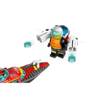 Le bateau de sauvetage des pompiers - City
