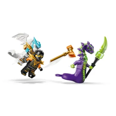 La mission du robot Cole et du dragon Zane - Ninjago
