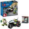 La course-poursuite en moto de police - City