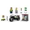 La course-poursuite en moto de police - City