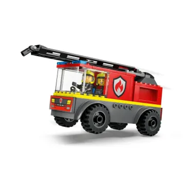 Camion de pompiers avec échelle - City