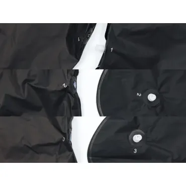 Ballon aluminium sur pied Araignée XXL, 275x152 cm