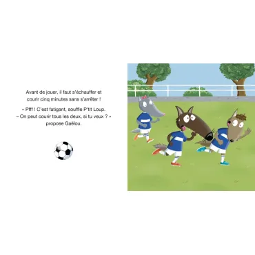P'tit Loup joue au foot