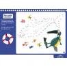 Mes jeux effaçables Loup - À travers les océans !