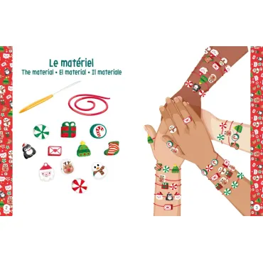 Mes jolis bijoux - Mes premiers bracelets de noël