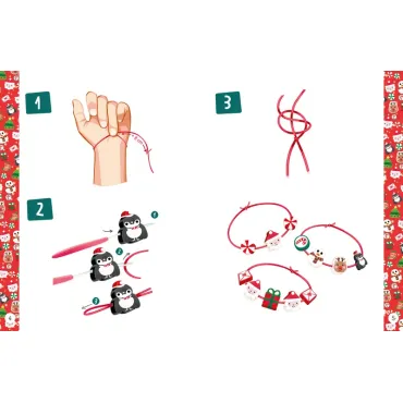 Mes jolis bijoux - Mes premiers bracelets de noël
