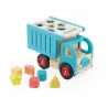 Camion de tri d’éveil en bois – Boîte à formes