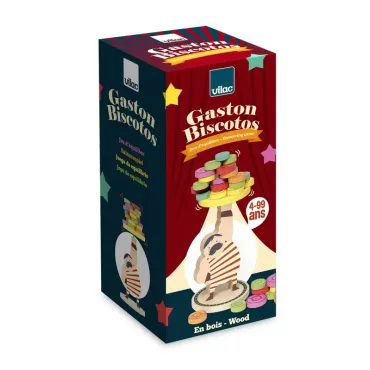 Gaston biscotos - Jeu d'équilibre