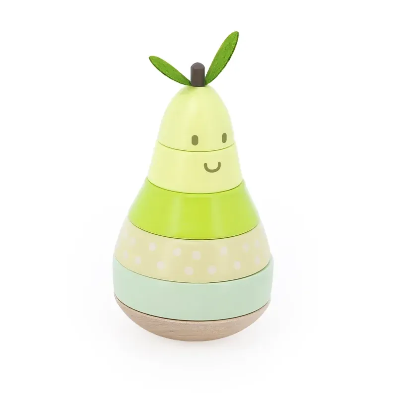 Empilable surprise Poire en bois