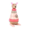 Empilable surprise Kangourou en bois