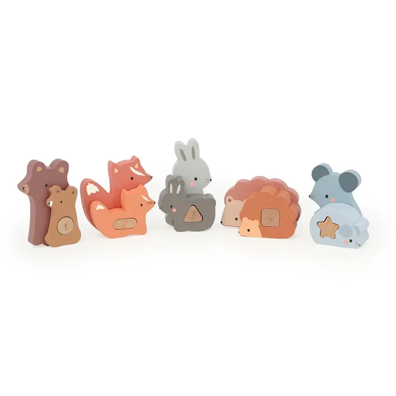 Maman-bébé 1, 2, 3, 4, 5 puzzles d'éveil - Sarah Betz