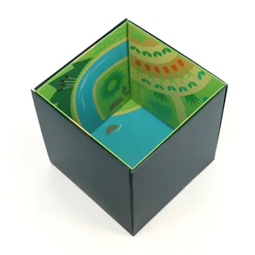 Cube pop'up le plein air - Ingela P. Arrhenius