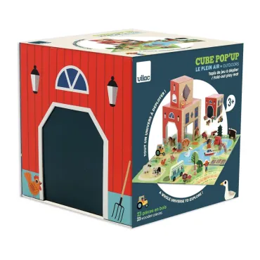 Cube pop'up le plein air - Ingela P. Arrhenius