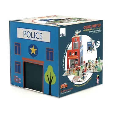 Cube pop'up les secours - Ingela P. Arrhenius