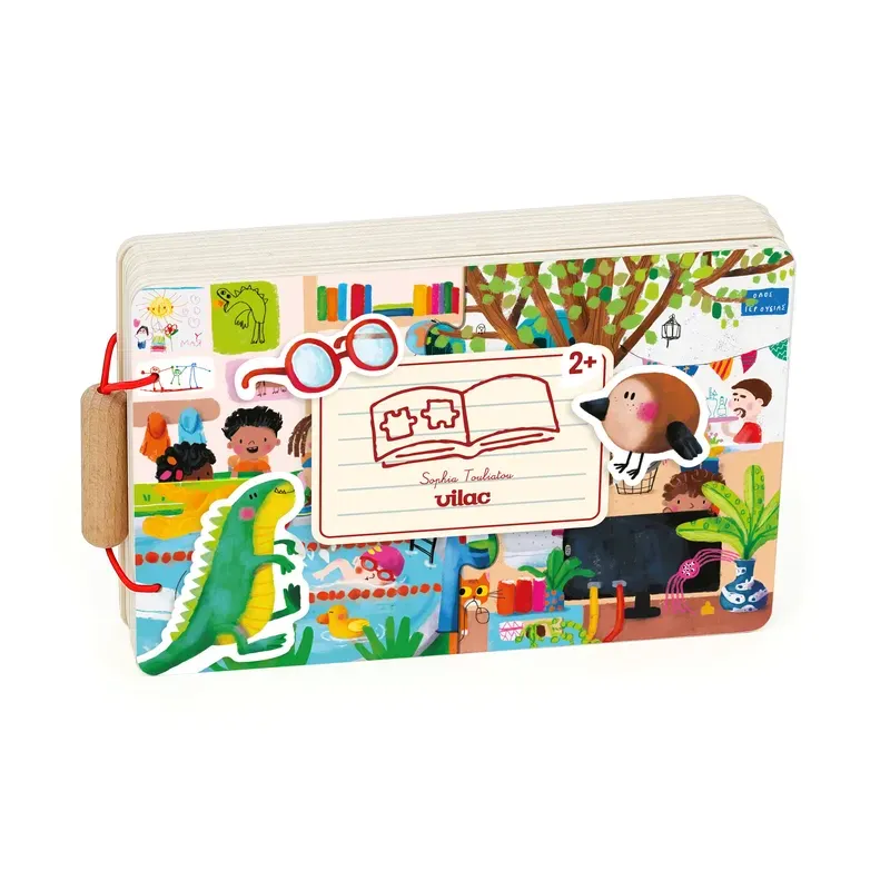 Livre puzzles en bois – Les activités