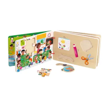 Livre puzzles en bois – Les activités