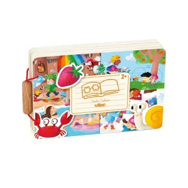 Livre puzzles en bois – Les...